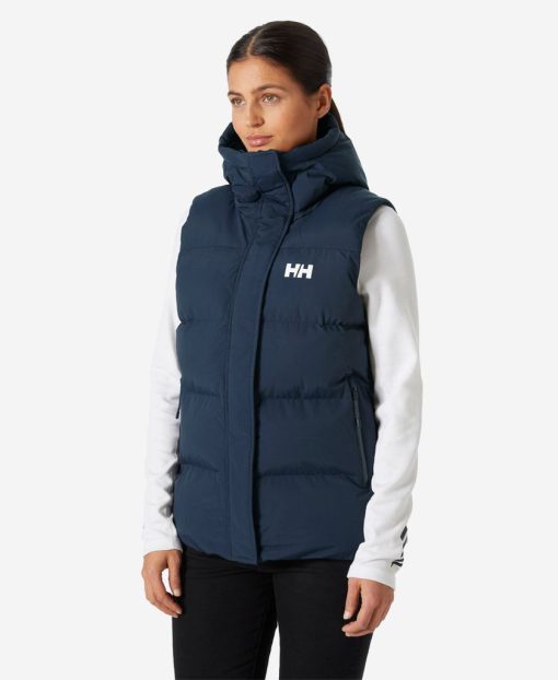 Vests | Women Helly Hansen W Adore Puffy Vest, Navy 597 Navy