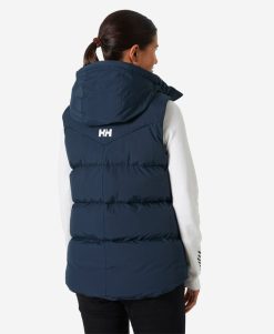 Vests | Women Helly Hansen W Adore Puffy Vest, Navy 597 Navy