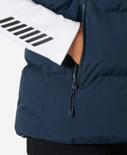 Vests | Women Helly Hansen W Adore Puffy Vest, Navy 597 Navy