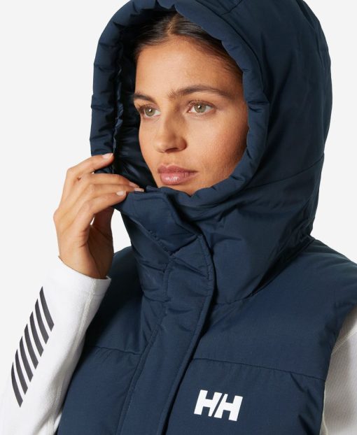 Vests | Women Helly Hansen W Adore Puffy Vest, Navy 597 Navy