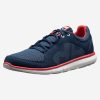 Sailing Footwear | Women Helly Hansen W Ahiga V4 Hydropower, Navy/ Off White/ Cayenne 597 Navy / Off White / Cayenne