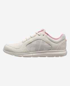 Sailing Footwear | Women Helly Hansen W Ahiga V4 Hydropower, Off White / Pink Sorbet 013 Off White / Pink Sorbet