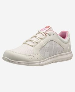 Sailing Footwear | Women Helly Hansen W Ahiga V4 Hydropower, Off White / Pink Sorbet 013 Off White / Pink Sorbet