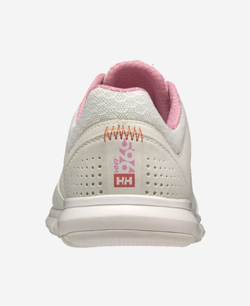 Sailing Footwear | Women Helly Hansen W Ahiga V4 Hydropower, Off White / Pink Sorbet 013 Off White / Pink Sorbet