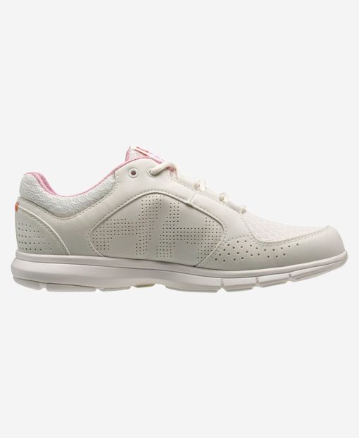 Sailing Footwear | Women Helly Hansen W Ahiga V4 Hydropower, Off White / Pink Sorbet 013 Off White / Pink Sorbet