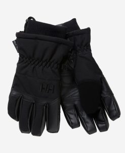 Ski Gloves & Mittens | Women Helly Hansen W All Mountain Glove, Black 990 Black