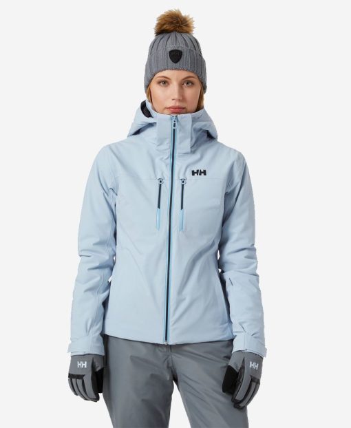 Snow Jackets | Women Helly Hansen W Alphelia Lifaloft Jacket, Baby Trooper 582 Baby Trooper