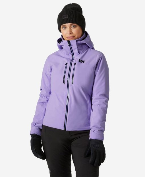 Snow Jackets | Women Helly Hansen W Alphelia Lifaloft Jacket, Heather 699 Heather