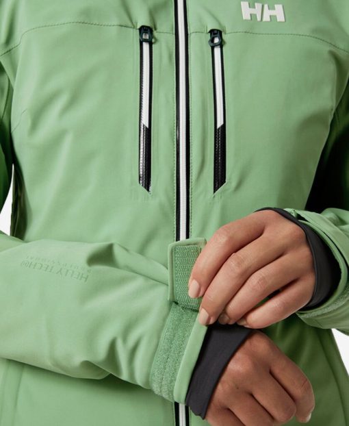 Snow Jackets | Women Helly Hansen W Alphelia Lifaloft Jacket, Jade 2.0 406 Jade 2.0