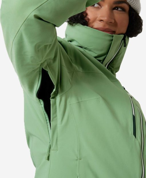 Snow Jackets | Women Helly Hansen W Alphelia Lifaloft Jacket, Jade 2.0 406 Jade 2.0