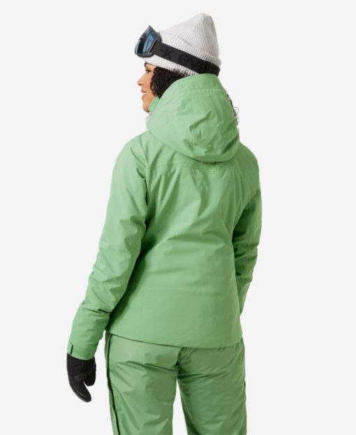 Snow Jackets | Women Helly Hansen W Alphelia Lifaloft Jacket, Jade 2.0 406 Jade 2.0