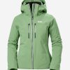 Snow Jackets | Women Helly Hansen W Alphelia Lifaloft Jacket, Jade 2.0 406 Jade 2.0