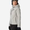 Snow Jackets | Women Helly Hansen W Alphelia Lifaloft Jacket, Mellow Grey 917 Mellow Grey