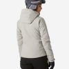 Snow Jackets | Women Helly Hansen W Alphelia Lifaloft Jacket, Mellow Grey 917 Mellow Grey