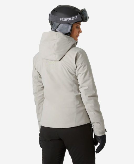 Snow Jackets | Women Helly Hansen W Alphelia Lifaloft Jacket, Mellow Grey 917 Mellow Grey