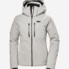 Snow Jackets | Women Helly Hansen W Alphelia Lifaloft Jacket, Mellow Grey 917 Mellow Grey