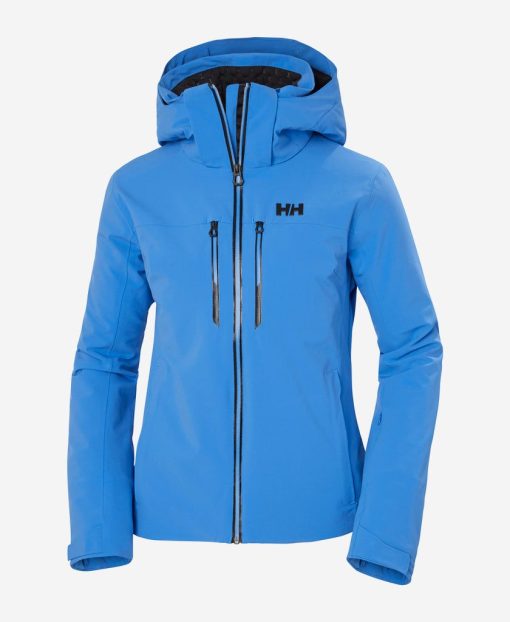 Snow Jackets | Women Helly Hansen W Alphelia Lifaloft Jacket, Ultra Blue 554 Ultra Blue