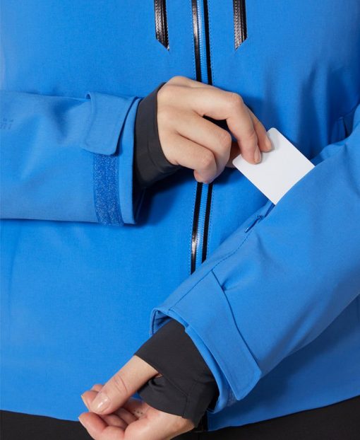 Snow Jackets | Women Helly Hansen W Alphelia Lifaloft Jacket, Ultra Blue 554 Ultra Blue