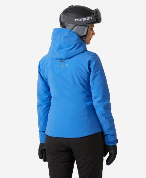 Snow Jackets | Women Helly Hansen W Alphelia Lifaloft Jacket, Ultra Blue 554 Ultra Blue