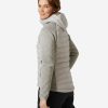 Insulated Midlayer Jackets | Women Helly Hansen W Arctic Ocean Hybrid Ins, Mellow Grey 917 Mellow Grey