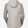 Insulated Midlayer Jackets | Women Helly Hansen W Arctic Ocean Hybrid Ins, Mellow Grey 917 Mellow Grey