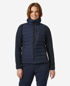 Sailing Jackets | Women Helly Hansen W Arctic Ocean Hybrid Ins, Navy 597 Navy