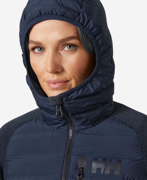 Sailing Jackets | Women Helly Hansen W Arctic Ocean Hybrid Ins, Navy 597 Navy