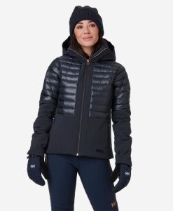 Snow Jackets | Women Helly Hansen W Avanti Jacket, Navy 597 Navy