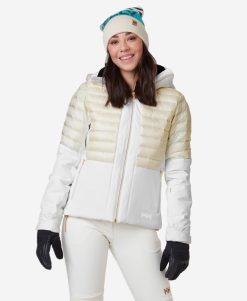 Snow Jackets | Women Helly Hansen W Avanti Jacket, White 001 White