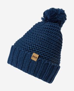 Beanies & Neckwarmers | Women Helly Hansen W Calgary Chunky Beanie, Ocean 584 Ocean