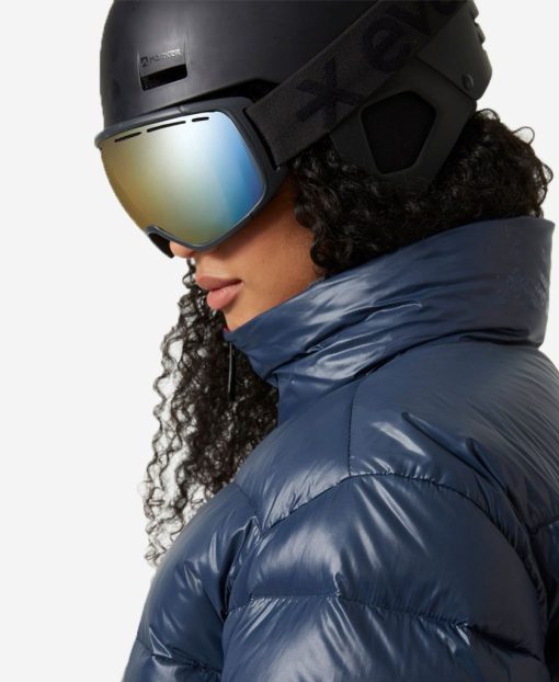 Snow Jackets | Women Helly Hansen W Courchevel Puffy Jacket, Navy 597 Navy