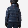 Snow Jackets | Women Helly Hansen W Courchevel Puffy Jacket, Navy 597 Navy