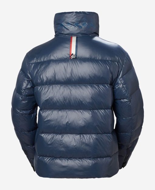 Snow Jackets | Women Helly Hansen W Courchevel Puffy Jacket, Navy 597 Navy