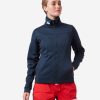 Fleece | Women Helly Hansen W Crew Fleece Jacket, Navy 597 Navy