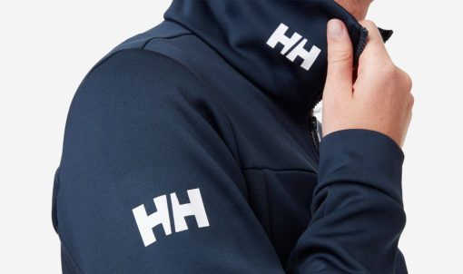 Fleece | Women Helly Hansen W Crew Fleece Jacket, Navy 597 Navy