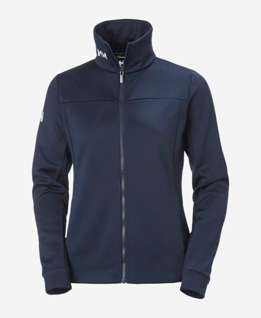 Fleece | Women Helly Hansen W Crew Fleece Jacket, Navy 597 Navy