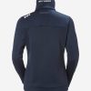 Fleece | Women Helly Hansen W Crew Fleece Jacket, Navy 597 Navy