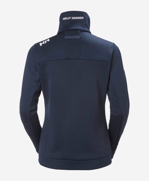 Fleece | Women Helly Hansen W Crew Fleece Jacket, Navy 597 Navy