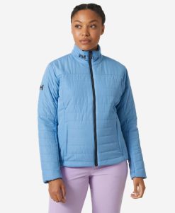 Sailing Jackets | Women Helly Hansen W Crew Insulator Jacket 2.0, Bright Blue 627 Bright Blue