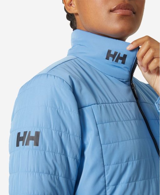 Sailing Jackets | Women Helly Hansen W Crew Insulator Jacket 2.0, Bright Blue 627 Bright Blue