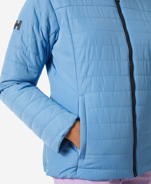 Sailing Jackets | Women Helly Hansen W Crew Insulator Jacket 2.0, Bright Blue 627 Bright Blue