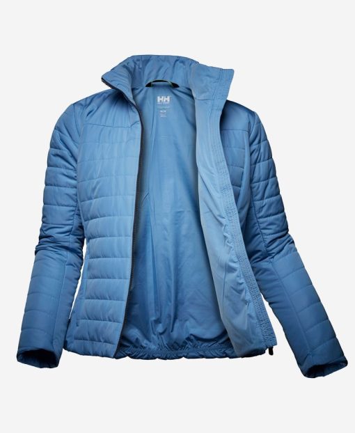 Sailing Jackets | Women Helly Hansen W Crew Insulator Jacket 2.0, Bright Blue 627 Bright Blue