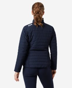 Sailing Jackets | Women Helly Hansen W Crew Insulator Jacket 2.0, Navy 597 Navy