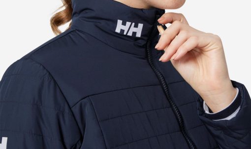 Sailing Jackets | Women Helly Hansen W Crew Insulator Jacket 2.0, Navy 597 Navy