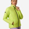 Sailing Jackets | Women Helly Hansen W Crew Insulator Jacket 2.0, Sunny Lime 379 Sunny Lime