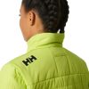 Sailing Jackets | Women Helly Hansen W Crew Insulator Jacket 2.0, Sunny Lime 379 Sunny Lime