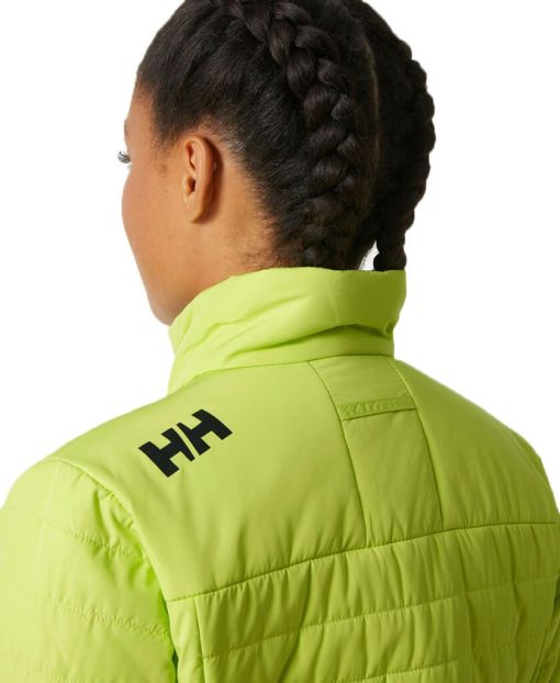 Sailing Jackets | Women Helly Hansen W Crew Insulator Jacket 2.0, Sunny Lime 379 Sunny Lime