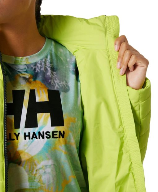 Sailing Jackets | Women Helly Hansen W Crew Insulator Jacket 2.0, Sunny Lime 379 Sunny Lime