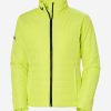 Sailing Jackets | Women Helly Hansen W Crew Insulator Jacket 2.0, Sunny Lime 379 Sunny Lime