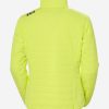 Sailing Jackets | Women Helly Hansen W Crew Insulator Jacket 2.0, Sunny Lime 379 Sunny Lime